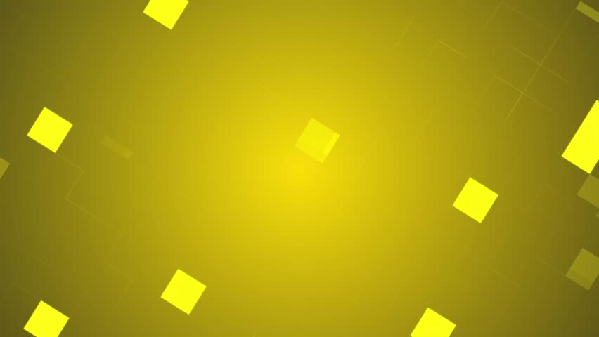 Bright Yellow Diamond Particle Background