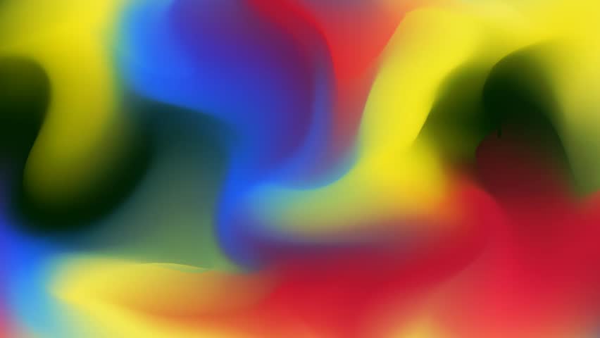 Abstract colorful wavy liquid animated background