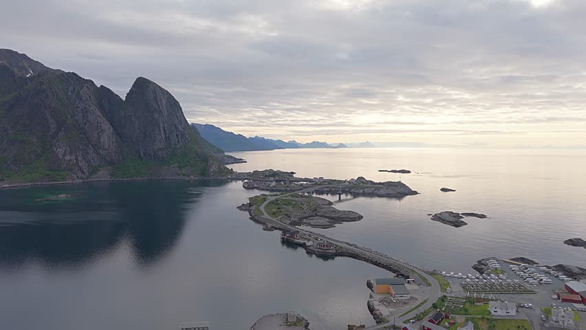 Fishing village at Hamnoy near Reine in the lofoten islands, Norway