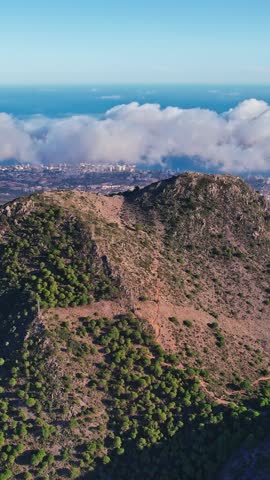 Mountainous region of Malaga, Costa del Sol, Andalusia, Spain