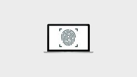Fingerprint Authentication on Laptop Animation 4K - Powered by Shutterstock - Get 15% off with code: PIKWIZARD15