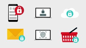 Cybersecurity and Data Protection Animation Set 4K - Powered by Shutterstock - Get 15% off with code: PIKWIZARD15
