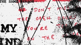 Black, white, and red grunge texture overlay background with fast-motion transition. 4K quality - Powered by Shutterstock - Get 15% off with code: PIKWIZARD15