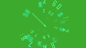 clock animation that expresses the rapidly passing time and hours on green screen background	 - Powered by Shutterstock - Get 15% off with code: PIKWIZARD15