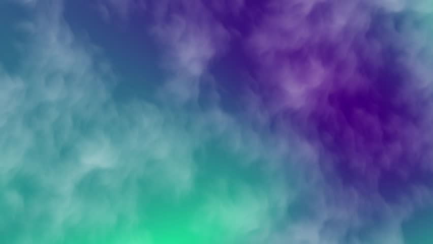 green purple smoke background animation