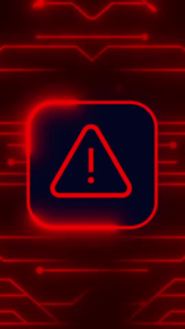 Hacked Alert Cyber Attack on Computer Network Cybersecurity Vulnerability Data Breach