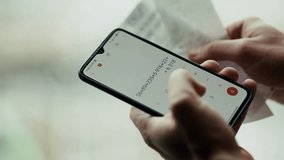 Using Smartphone Calculator. Calculating Household Expenses. Managing Personal Finances. Budgeting And Financial Planning. Holding Receipt And Phone. Controlling Family Spending. Analyzing Bills Debts - Powered by Shutterstock - Get 15% off with code: PIKWIZARD15