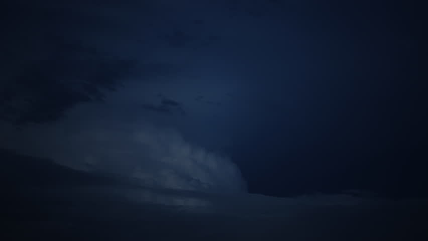 Dramatic lightning bolts in dark stormy sky, showcasing nature