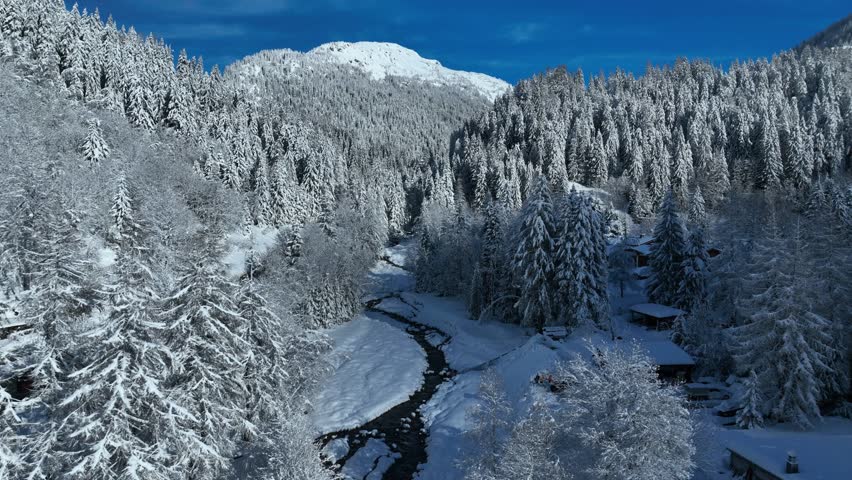 Chamonix Christmas, winter in the French Alps, snowy ski winter holiday, winter wonderland, skiing in the French Alps