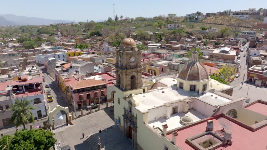 The Church of Amatitan Jalisco, Drone shot