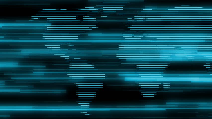 "Glitch neon world map animation with futuristic glowing lines, cyber background for data visualization, technology network, communication, and digital innovation." - Powered by Shutterstock - Get 15% off with code: PIKWIZARD15