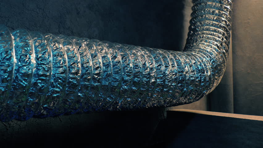 Moving Along Air Conditioning Ducting
