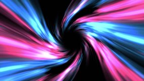 An abstract animation of a swirling vortex of vibrant blue and purple light trails against a dark background. - Powered by Shutterstock - Get 15% off with code: PIKWIZARD15