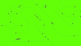 Futuristic Circuit Green Screen Background | Digital Technology Overlay Animation
High-tech circuit animation with a green screen background, ideal for digital technology themes, sci-fi videos, - Powered by Shutterstock - Get 15% off with code: PIKWIZARD15