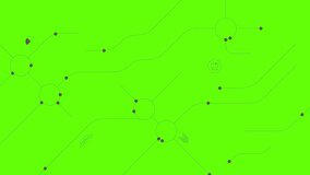 Futuristic Circuit Green Screen Background | Digital Technology Overlay Animation
High-tech circuit animation with a green screen background, ideal for digital technology themes, sci-fi videos, - Powered by Shutterstock - Get 15% off with code: PIKWIZARD15