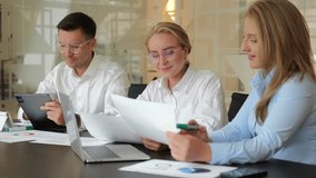 Collaboration in a modern workspace as colleagues analyze data and discuss strategies - Powered by Shutterstock - Get 15% off with code: PIKWIZARD15