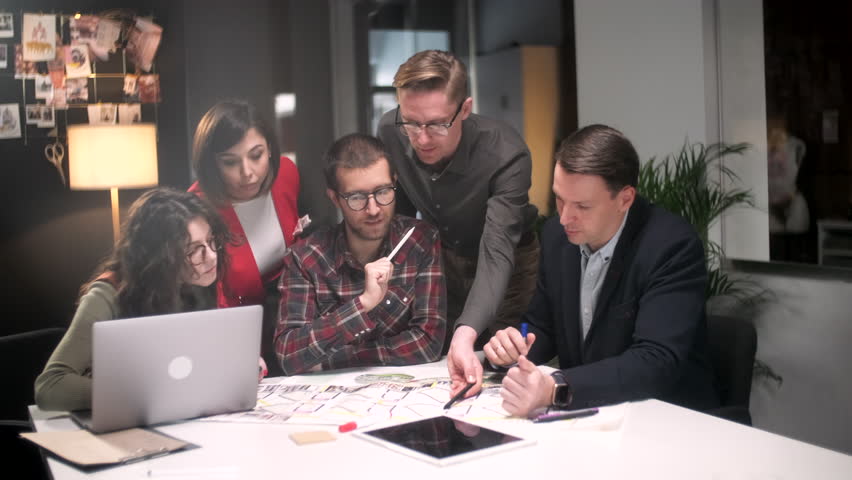 Architects Team Are Working On Paper Blueprint. Business Woman Suggest Idea To Designer. Concept Of Construction, Architecture, Development And Creative. - Powered by Shutterstock - Get 15% off with code: PIKWIZARD15