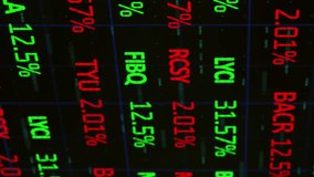 Animation highlights extensive financial data and global digital processing. Digitally generated video showcases data interfaces and worldwide connections. - Powered by Shutterstock - Get 15% off with code: PIKWIZARD15