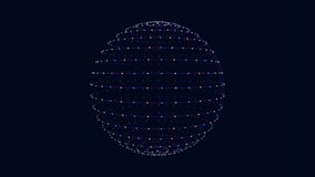 3D model showing a sphere constructed from a network of intersecting lines. The intricate pattern of lines converges at specific points, shaping the sphere - Powered by Shutterstock - Get 15% off with code: PIKWIZARD15