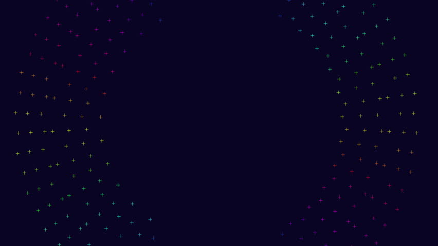 A stunning rainbow-colored circle of dots against a black backdrop forms a visually captivating and vibrant display in this simple yet striking image - Powered by Shutterstock - Get 15% off with code: PIKWIZARD15