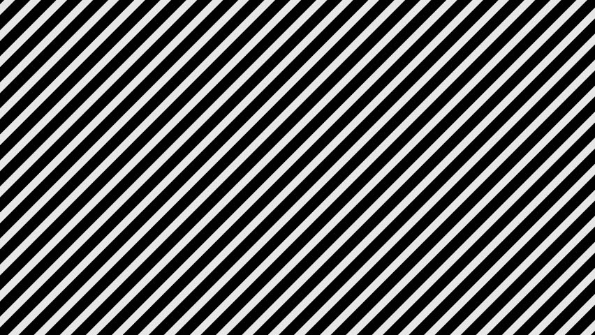 Dynamic black and white diagonal stripes fill the frame in sharp contrast, creating a bold and rhythmic visual field. Ideal for motion design, transitions, and energetic branding.