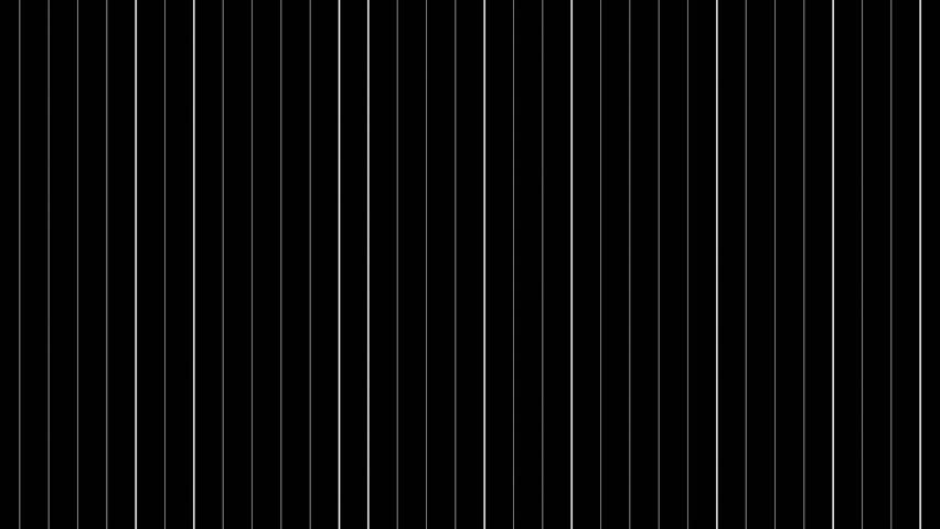 Clean vertical lines spaced evenly on a black background create a sharp and elegant visual rhythm. Perfect for minimalist compositions, tech branding, or abstract design projects.