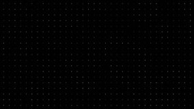 White dot grid distorted into a smooth wave pattern on black background. Minimalist and tech-inspired design — perfect for motion backgrounds, presentations, or UI overlays. - Powered by Shutterstock - Get 15% off with code: PIKWIZARD15