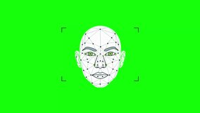 Futuristic biometrical emotions analysis on the green screen - Powered by Shutterstock - Get 15% off with code: PIKWIZARD15