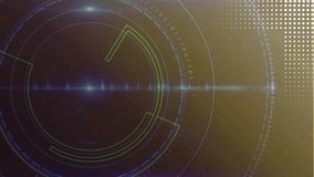 Futuristic binary code and circular design background perfect for technology, digital, coding, scifi concept visuals, web design, presentations. - Powered by Shutterstock - Get 15% off with code: PIKWIZARD15