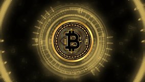 Animated Bitcoin Cryptocurrency Visualization Digital, 4K, HD. - Powered by Shutterstock - Get 15% off with code: PIKWIZARD15