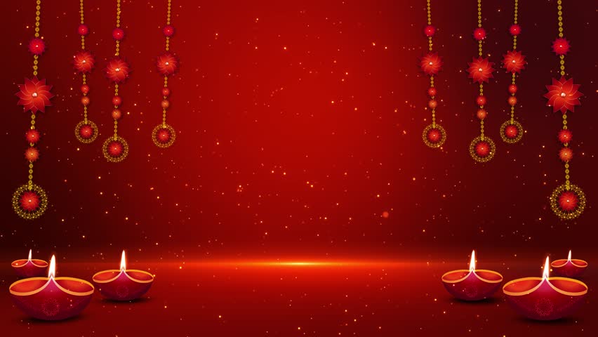 happy diwali diya background glowing candle bokeh background sparkling lights hindu indian festival celebration copy space for text.Indian festival of lights holiday Diwali celebration greeting card,