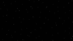 Looping pixel art animation of stars moving vertically with parallax effect, retro space background - Powered by Shutterstock - Get 15% off with code: PIKWIZARD15