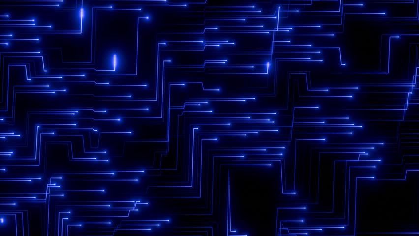 Futuristic Neon Circuit Board Loop Tech Glow Animation
 - Powered by Shutterstock - Get 15% off with code: PIKWIZARD15