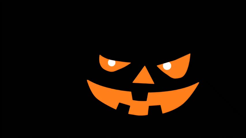 Halloween Pumpkin Face Jack O Lantern Spooky Decoration