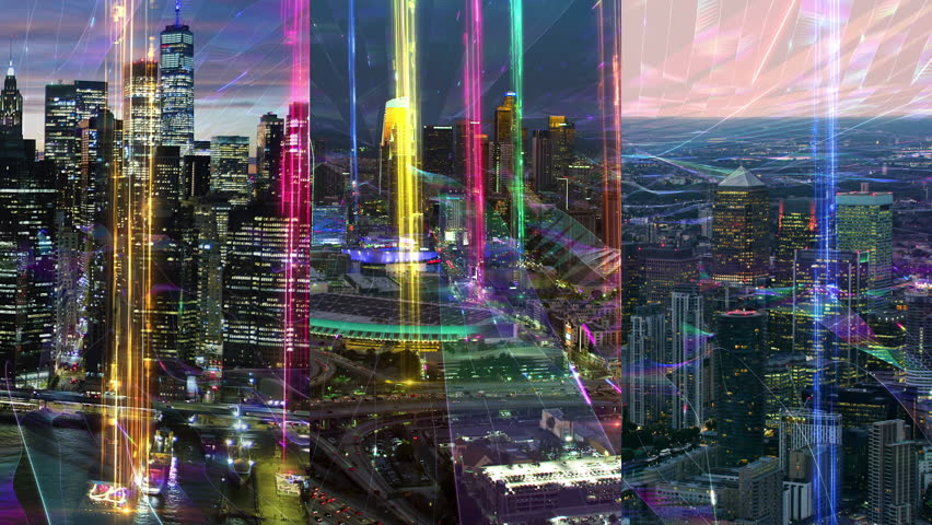 
Futuristic City Skylines With Digital Light Trails And Data Streams Representing Smart Technology, Global Connectivity, Artificial Intelligence, Innovation And Modern Urban Communication Networks. - Powered by Shutterstock - Get 15% off with code: PIKWIZARD15