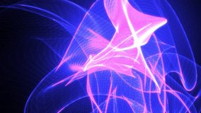 Radiant violet and pink light trails forming swirling abstract shapes over a dark backdrop - Powered by Shutterstock - Get 15% off with code: PIKWIZARD15