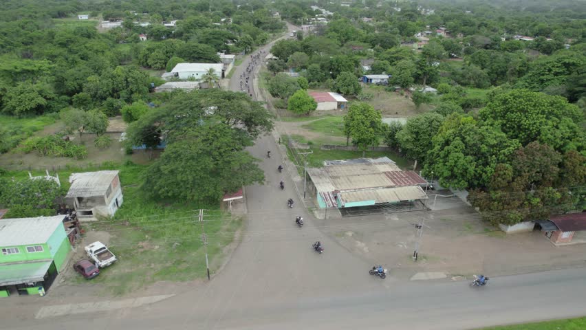 Moto trip of group ride. Friends adventure, exploring south america