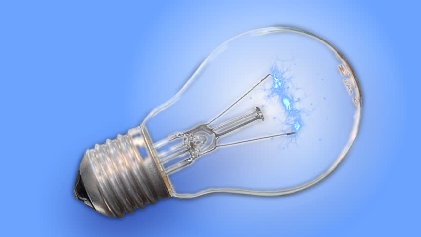 Ideas and Innovation Light Bulb