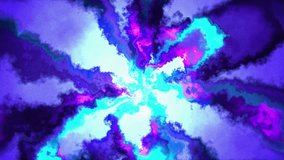 This abstract image captures a powerful burst of energy with vibrant colors like blue purple and cyan swirling outwards from a central point evoking a cosmic or explosive feel - Powered by Shutterstock - Get 15% off with code: PIKWIZARD15
