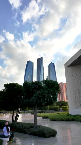 Etihad Towers Abu Dhabi – Modern Skyscrapers and Iconic Landmark Architecture in UAE