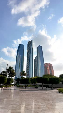 Etihad Towers Abu Dhabi – Modern Skyscrapers and Iconic Landmark Architecture in UAE