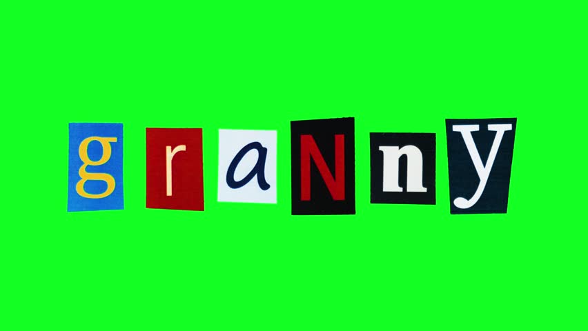 Vintage newspaper-style Granny animation on green screen. Ideal for creating warm family video memories, nostalgic slideshows, and generational storytelling projects with seamless chroma key