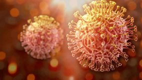 Bacteria, Virus,3D rendering. 1080 HD - Powered by Shutterstock - Get 15% off with code: PIKWIZARD15