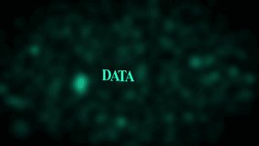 Futuristic Data Visualization Concept Digital Interface Animated Graphic with User Profile - Powered by Shutterstock - Get 15% off with code: PIKWIZARD15