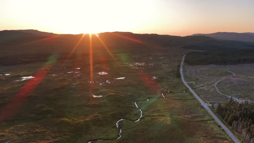 Discover breathtaking aerial views of Scotland