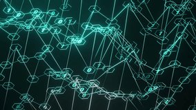 Futuristic Digital Network with Binary Code Background - Powered by Shutterstock - Get 15% off with code: PIKWIZARD15