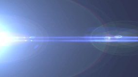 Blue-violet flare light streak moving horizontally across transparent background from edge to edge. Non-looped glowing animation for cinematic overlays, VFX, or futuristic digital projects. - Powered by Shutterstock - Get 15% off with code: PIKWIZARD15