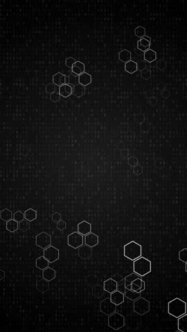 Futuristic surface animated hexagon pattern Digital particles blue glowing dots. Big Data cyberspace. Technology . Connected 3D wave landscape. Data science, , digital world virtual reality cyberspace