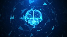 Digital brain with circuit AI cyber mind Human digital computing, robot revolution Big data, artificial intelligence Data mining. Future AI tech machine learning, face circuit board binary data flow - Powered by Shutterstock - Get 15% off with code: PIKWIZARD15