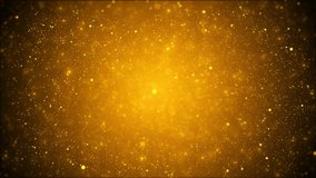 Golden Glittering Tunnel shiny gold particles falling stars. luxury glamorous awards ceremony background. glitter slow motion particles flying wind new year events. Festive sparkles, shimmering lights - Powered by Shutterstock - Get 15% off with code: PIKWIZARD15
